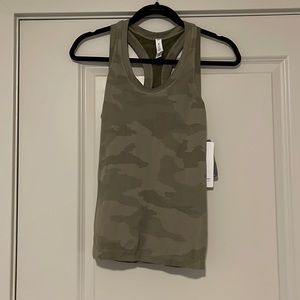 Brand new camo work out tank from athleta